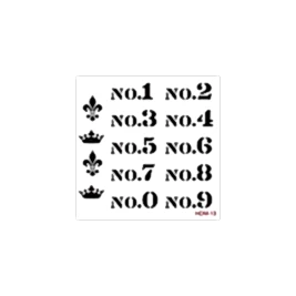 Home Decor Midi Stencil 22*22 cm hdm-13