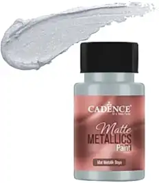 CADENCE MAT METALİK BOYA 50ML KÜL GRİ -MMB018