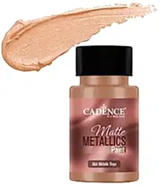 CADENCE MAT METALİK BOYA 50ML BRONZ -MMB07