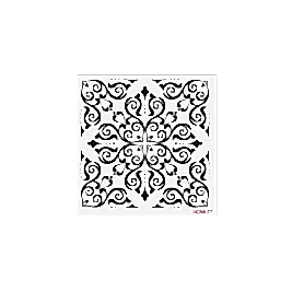 Home Decor Midi Stencil 22*22 cm hdm-77