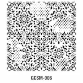 GRUNGE STENCIL MİNİ GCSM-006 25X25
