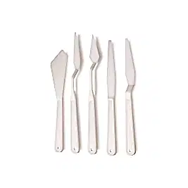 Plastik Spatula 5'li