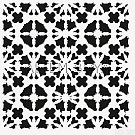 Home Decor (Duvar) Stencıl 45*45 cm HD-127