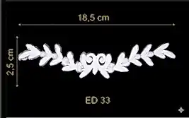 ED-33 Dekoratif Esnek Aplik (2'li)
