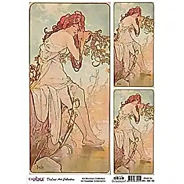 ART NOUVEAU KOLEKSİYONU AN-07 30X42CM