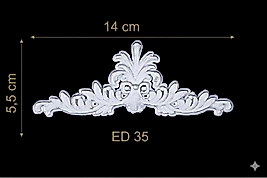 ED-35 Dekoratif Esnek Aplik (2'li)