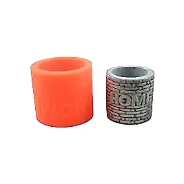 Home Yazılı Beton Saksı Silikon Kalıbı B-56