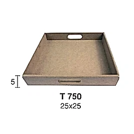 T 750 KÜÇÜK DÜZ KARE TEPSİ