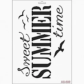 STENCIL A4 S-599