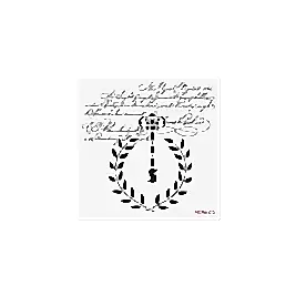 Home Decor Midi Stencil 22*22 cm hdm-03