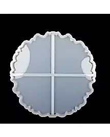 Epoksi Reçine Kalıp  10*10 CM 4'lü Bardak Altı - ÇB7