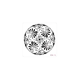 HOME DECOR MİDİ STENCİL 22*22 CM HDM-115