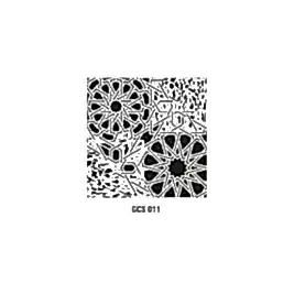 GRUNGE STENCIL 45*45 CM GCS 011