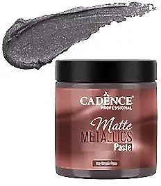 CADENCE MAT METALİK PASTA ANTİK GÜMÜŞ - MMP012
