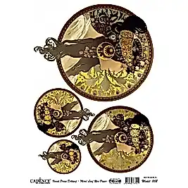 DESENLİ VARAK PİRİNÇ DEKUPAJ 29*42 MODEL 002