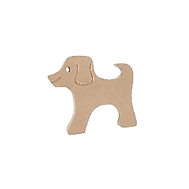 F59 Ahşap Köpek Biblo