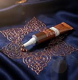 Desen Kumaş Kontür Gutta Bakır Yaldız 20 ml