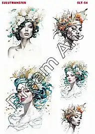 DreamArt Sulu Transfer 25X35 SLT-54