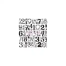 Home Decor (Duvar) Stencıl 45*45 cm HD-58