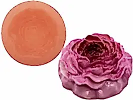 Mini Şakayik Silikon Mum Kalıbı M-226