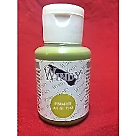 İpek Boyası Fıstık Yeşili 50 ml. W-1543