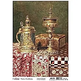 CADENCE DELUXE ART ANTİKALAR PİRİNÇ DEKOPAJ MODEL AC-004 (30X42)