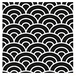 Home Decor (Duvar) Stencıl 45*45 cm HD-156