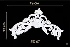 ED-07 Dekoratif Esnek Aplik (2'li)