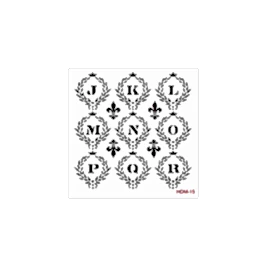 Home Decor Midi Stencil 22*22 cm hdm-15