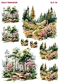 DreamArt Sulu Transfer 25X35 SLT-76