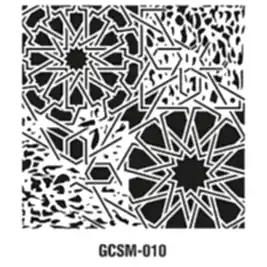 GRUNGE STENCIL MİNİ GCSM-010 25X25