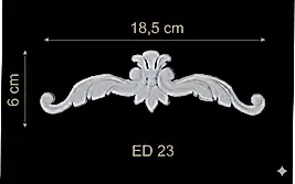 ED-23 Dekoratif Esnek Aplik (2'li)