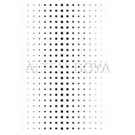 Home Decor (Duvar) Stencıl 45*45 cm HD-125