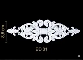 ED-31 Dekoratif Esnek Aplik (2'li)