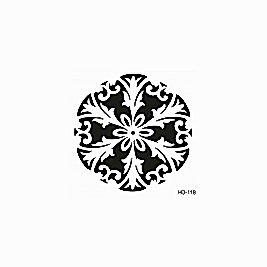 Home Decor (Duvar) Stencıl 45*45 cm HD-118