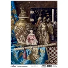 CADENCE DELUXE ART ANTİKALAR PİRİNÇ DEKOPAJ MODEL AC-018 (30X42)