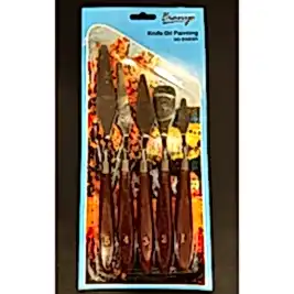 5'Lİ  METAL SPATULA SETİ