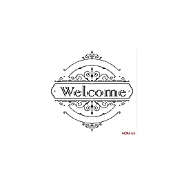 Home Decor Midi Stencil 22*22 cm hdm-43