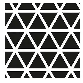 Home Decor (Duvar) Stencıl 45*45 cm HD-132