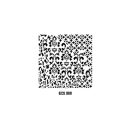 GRUNGE STENCIL 45*45 CM GCS 008