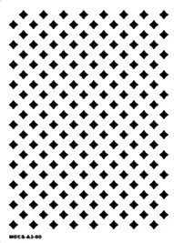Modern Etnik Stencil MECS-A3-05 (21x30)