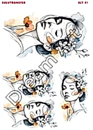 DreamArt Sulu Transfer 25X35 SLT-51