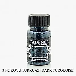 DORA GLASS-3142-KOYU TURKUAZ