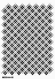 Modern Etnik Stencil MECS-A4-010 (25x36)