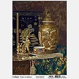 CADENCE DELUXE ART ANTİKALAR PİRİNÇ DEKOPAJ MODEL AC-019 (30X42)
