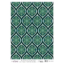 DESENLİ GÜMÜŞ VARAK PİRİNÇ DEKOPAJ 30*42 CM MODEL 022