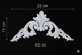 ED-20 Dekoratif Esnek Aplik (2'li)