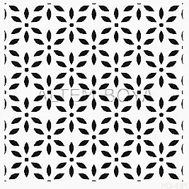Home Decor (Duvar) Stencıl 45*45 cm HD-151