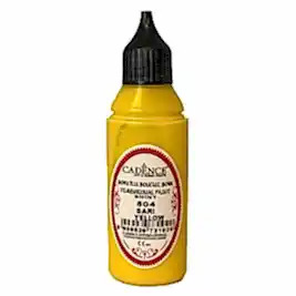 Boyutlu Boncuk Boya Sarı 50 ml B-504