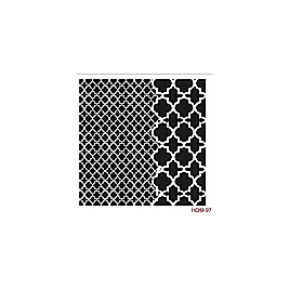 Home Decor Midi Stencil 22*22 cm hdm-97